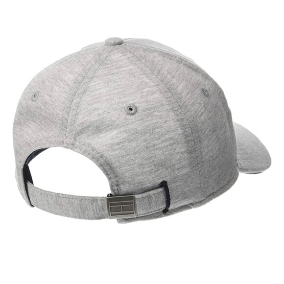 Tommy Hilfiger Men\'s/Women\'s Cotton Avery Adjustable Baseball Cap, GREY main image 6